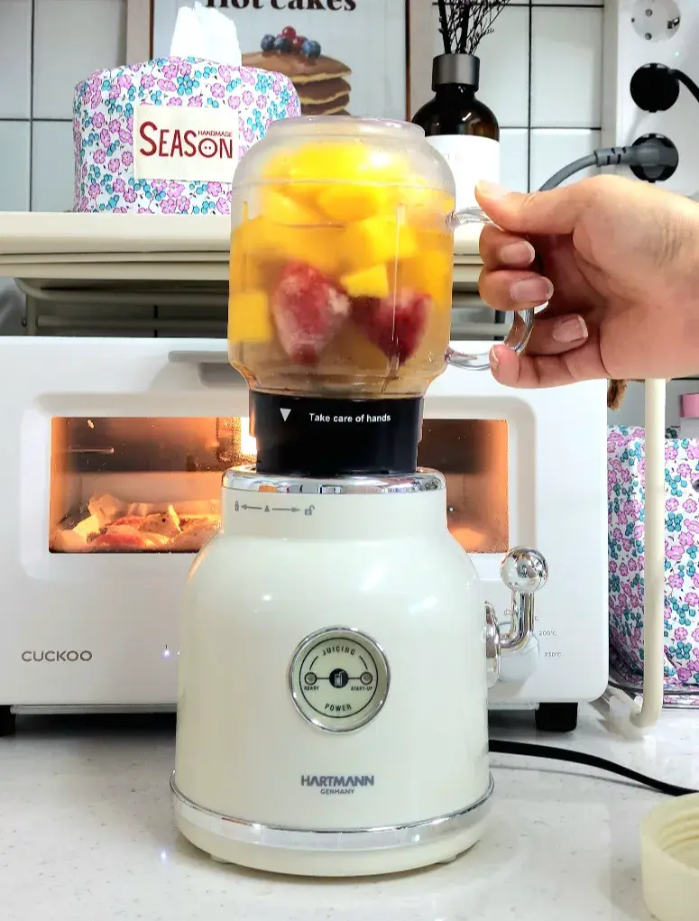 하트만 레트로 소형 믹서기