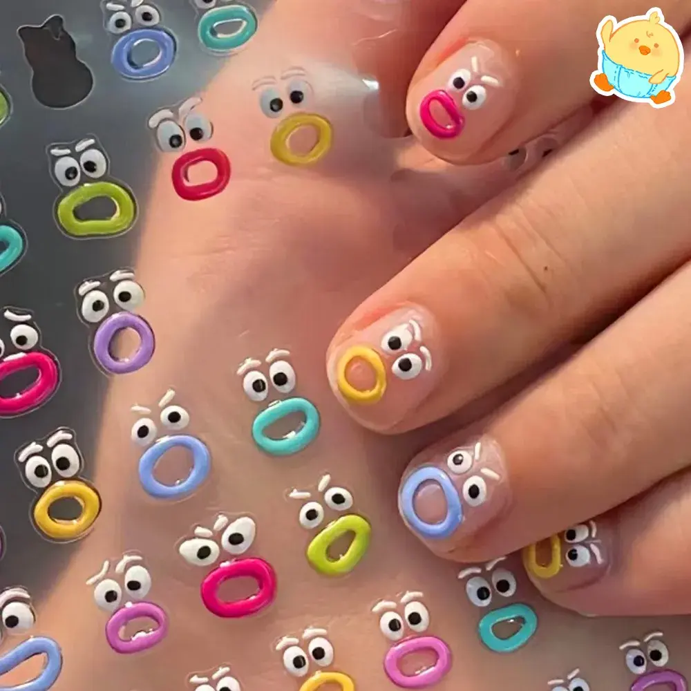 💅몬스터젤네일스티커💅