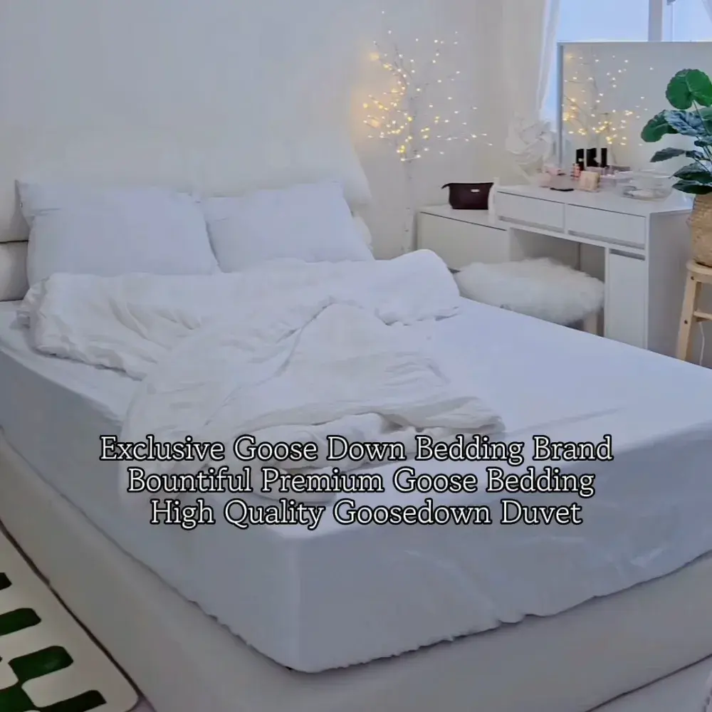 바운티풀 호텔식 솔리드 순면 매트리스커버