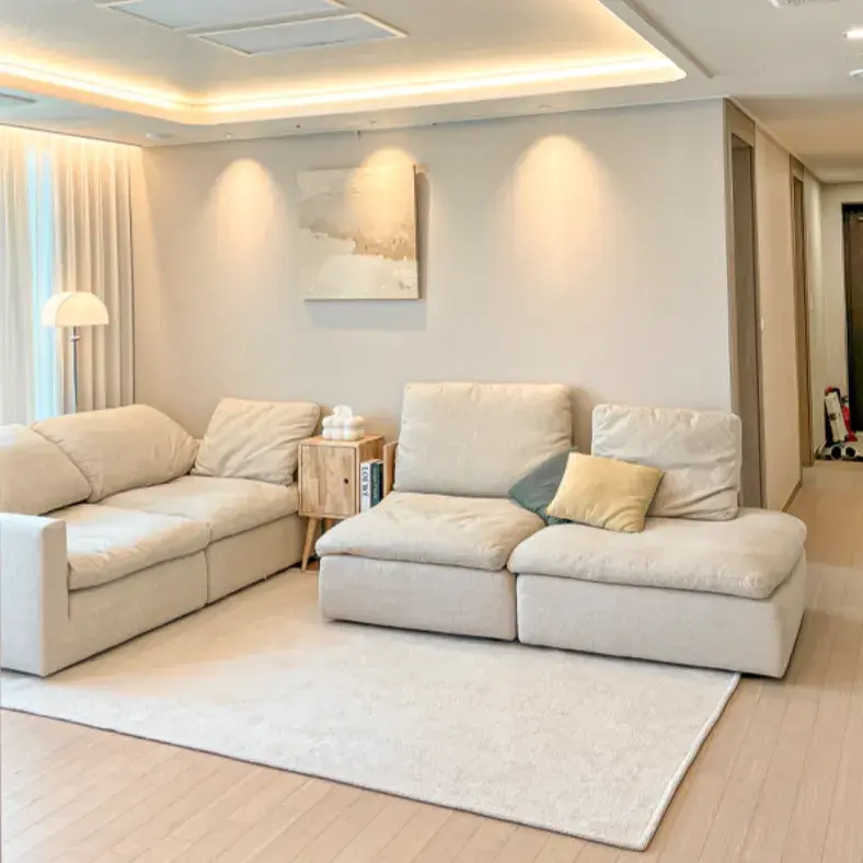 캄포 슬림 4인 카우치소파