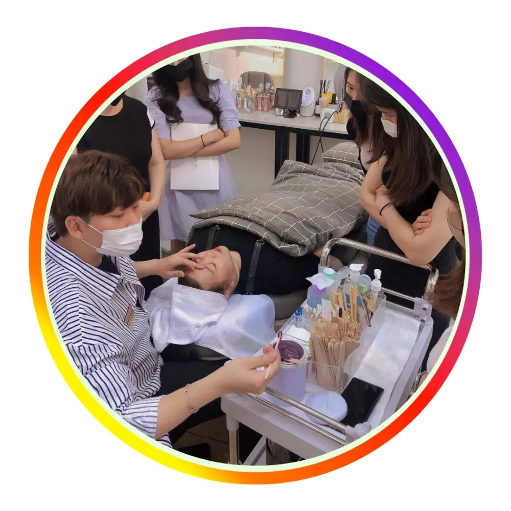 속눈썹펌, 발각질, 아쿠아필, 왁싱 원데이 특강 문의