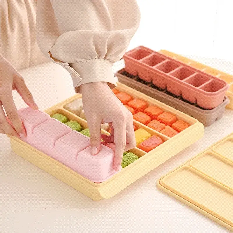 큐브를 한번에 🥕 다담아 보관용기