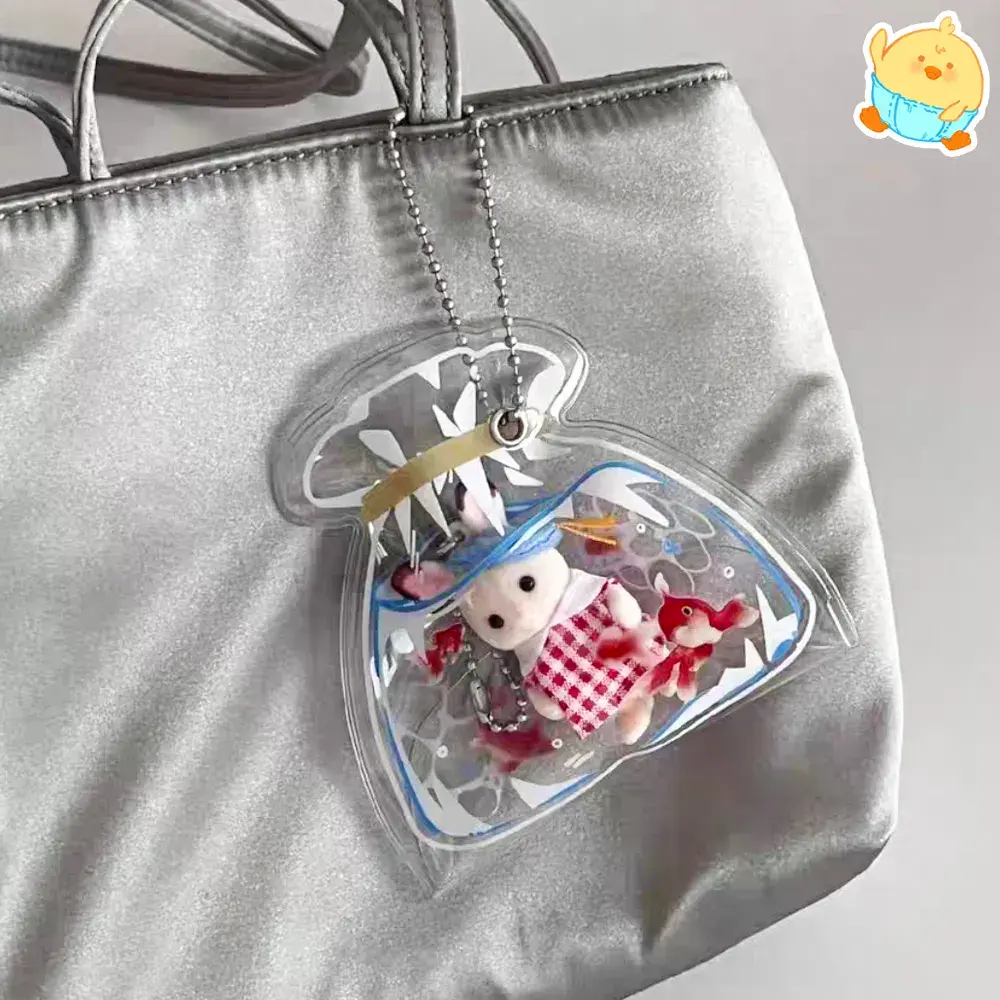 🐟투명어항키링🐟