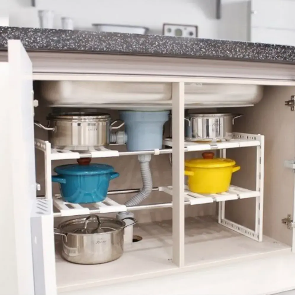 싱크대 아래 두면 딱! 좋은 선반