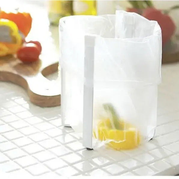 비닐홀더 쓰레기통 (치킨 먹을 때 / 주방)