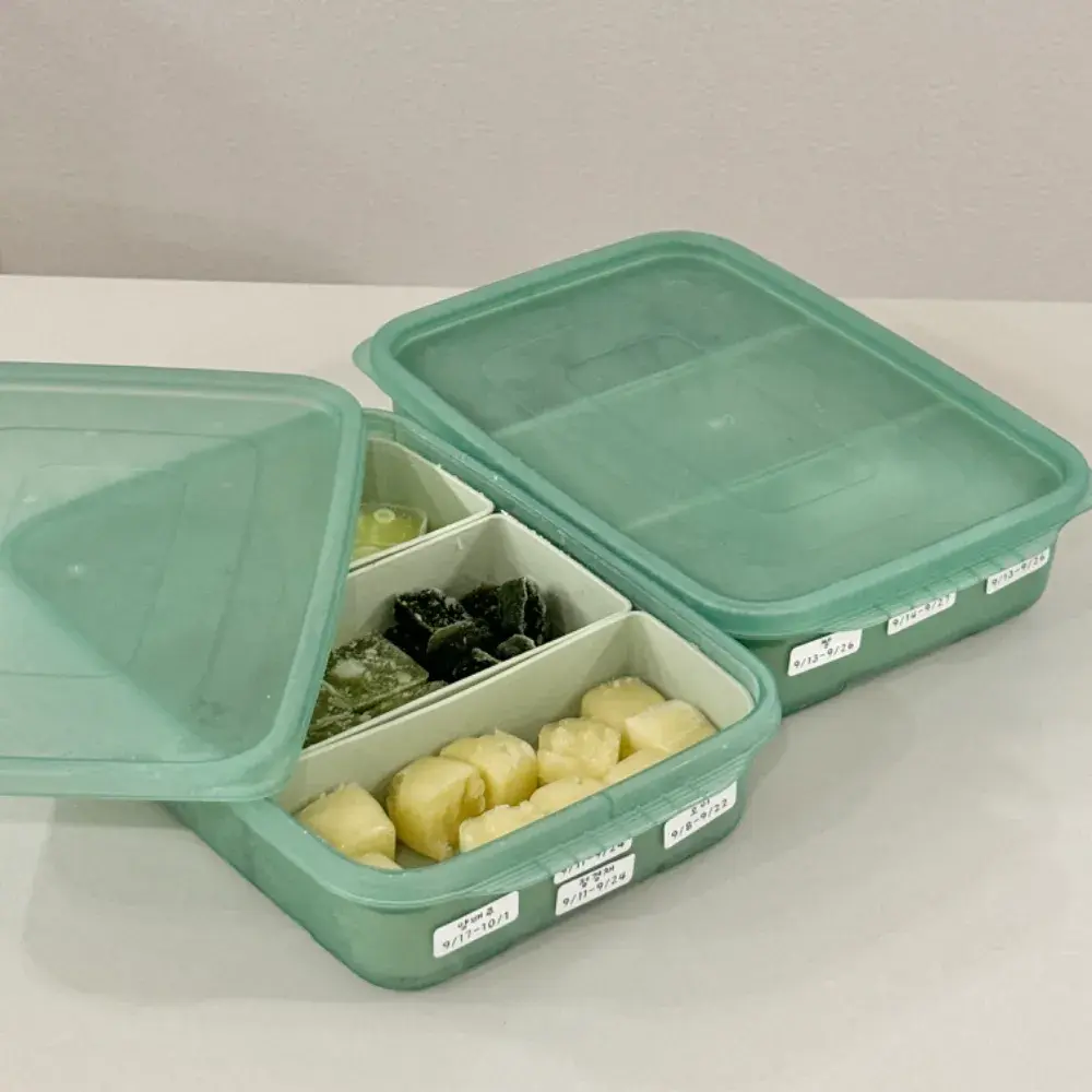 이지앤프리 튼튼이 이유식큐브 보관용기