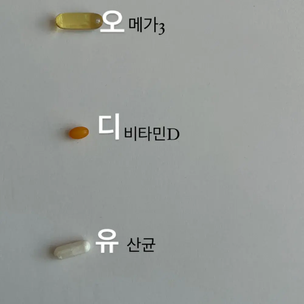 기본영양제 세팅은 이렇게 !