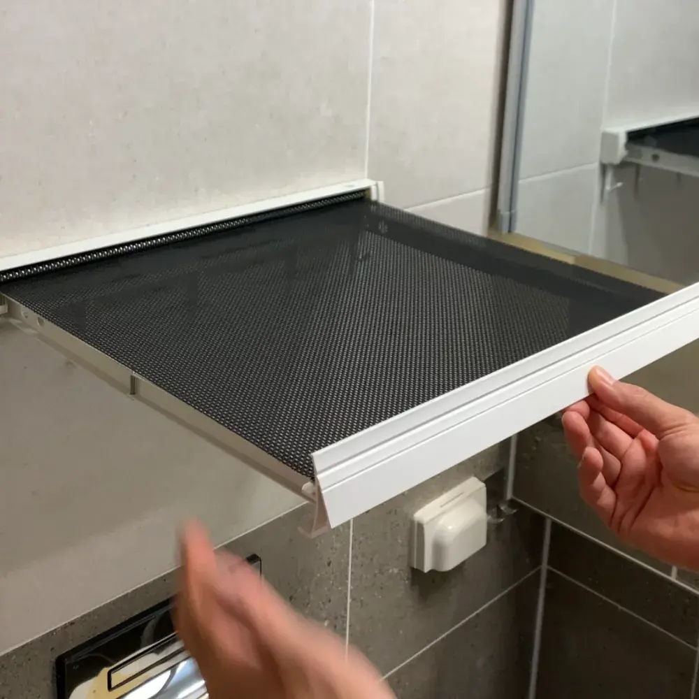 오라플 접었다폈다 욕실 선반