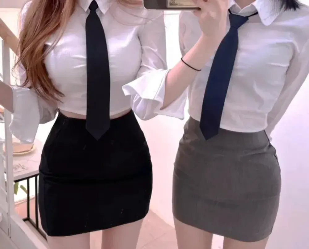 ❤️인스타 100만 조회수 교복 미니스커트❤️