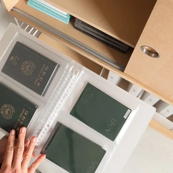 여권 수납 포켓