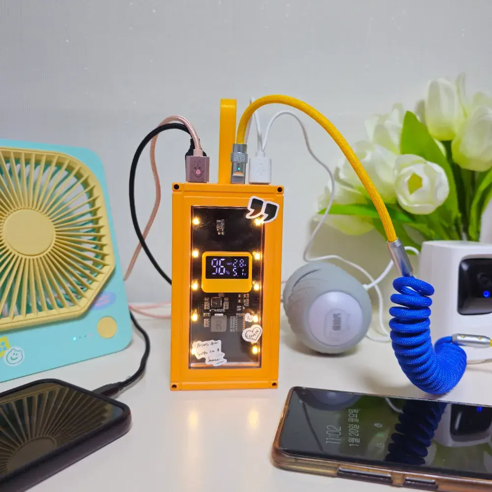 🔸️컨테이너 보조배터리🔸️5만! 대용량.고속충전보조배터리~디자인까지👍