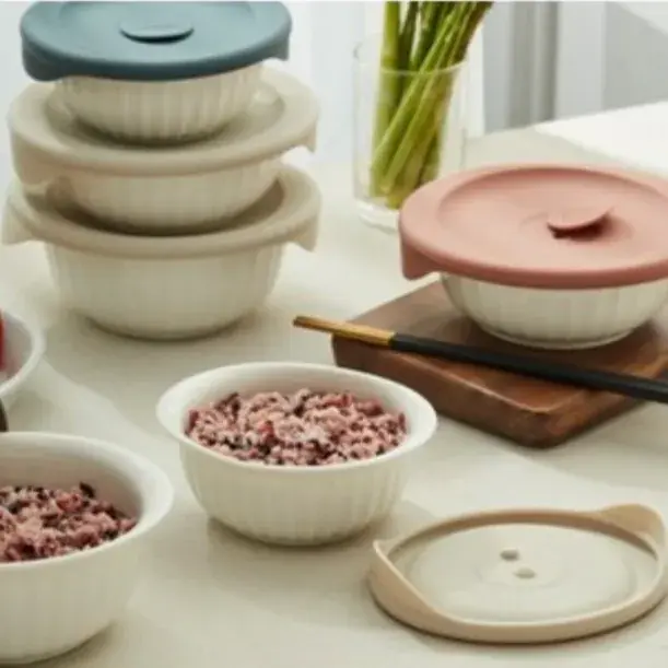 한끼 도자기 밥 용기!