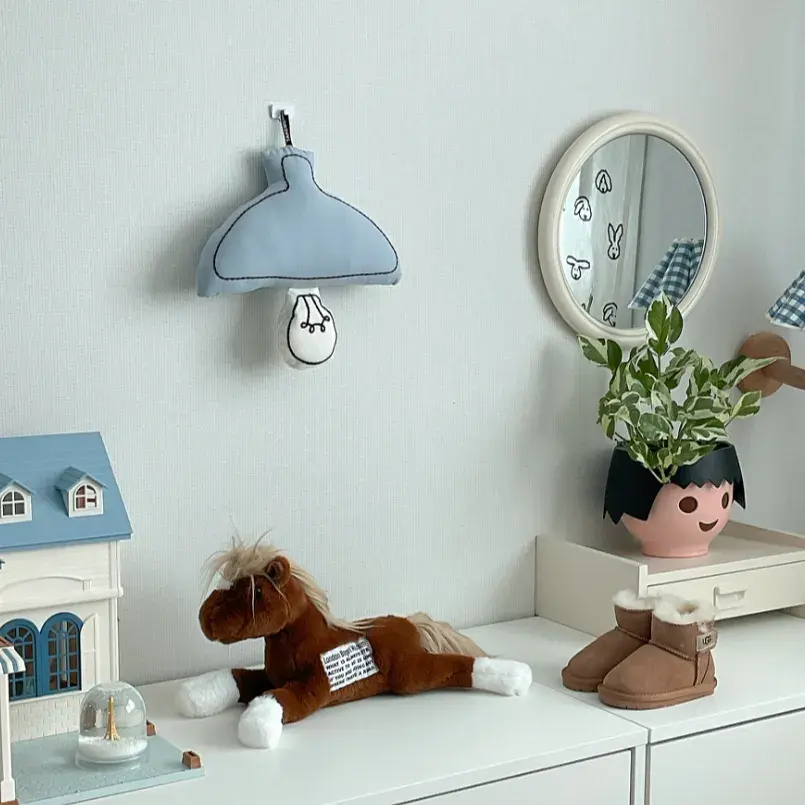 패브릭 LED조명 린넨 펫룸 인테리어 강아지울타리 꾸미기