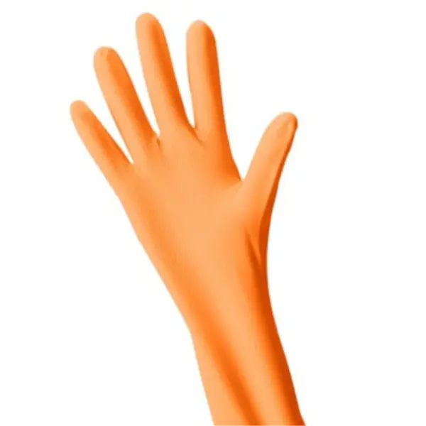 오렌지 고무장갑