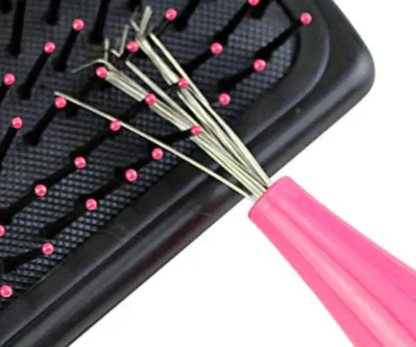 헤어브러쉬 크리너 머리카락 제거솔 빗청소 브러쉬 클리너