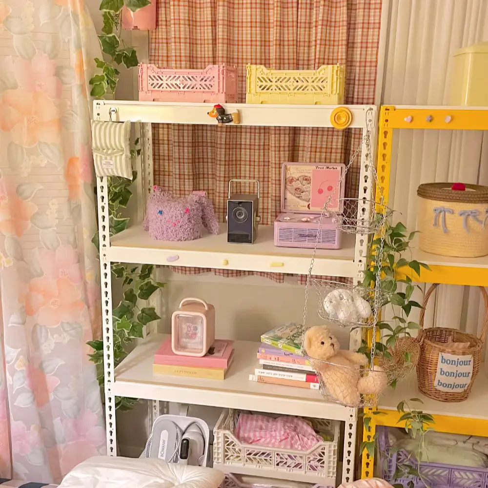 폴던스랙 철제 수납선반