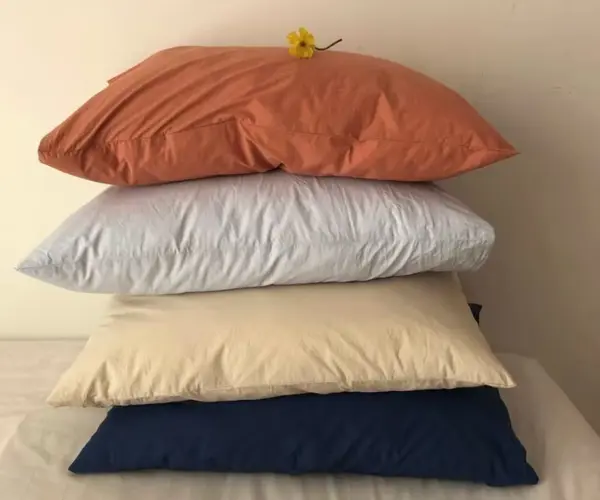 베개커버-스카이 블루