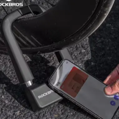 🟡117번  자전거 자물쇠 NFC 스마트 U자형