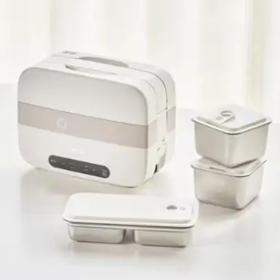 🟡133번 가열도시락 휴대용  전기 보온 도시락통