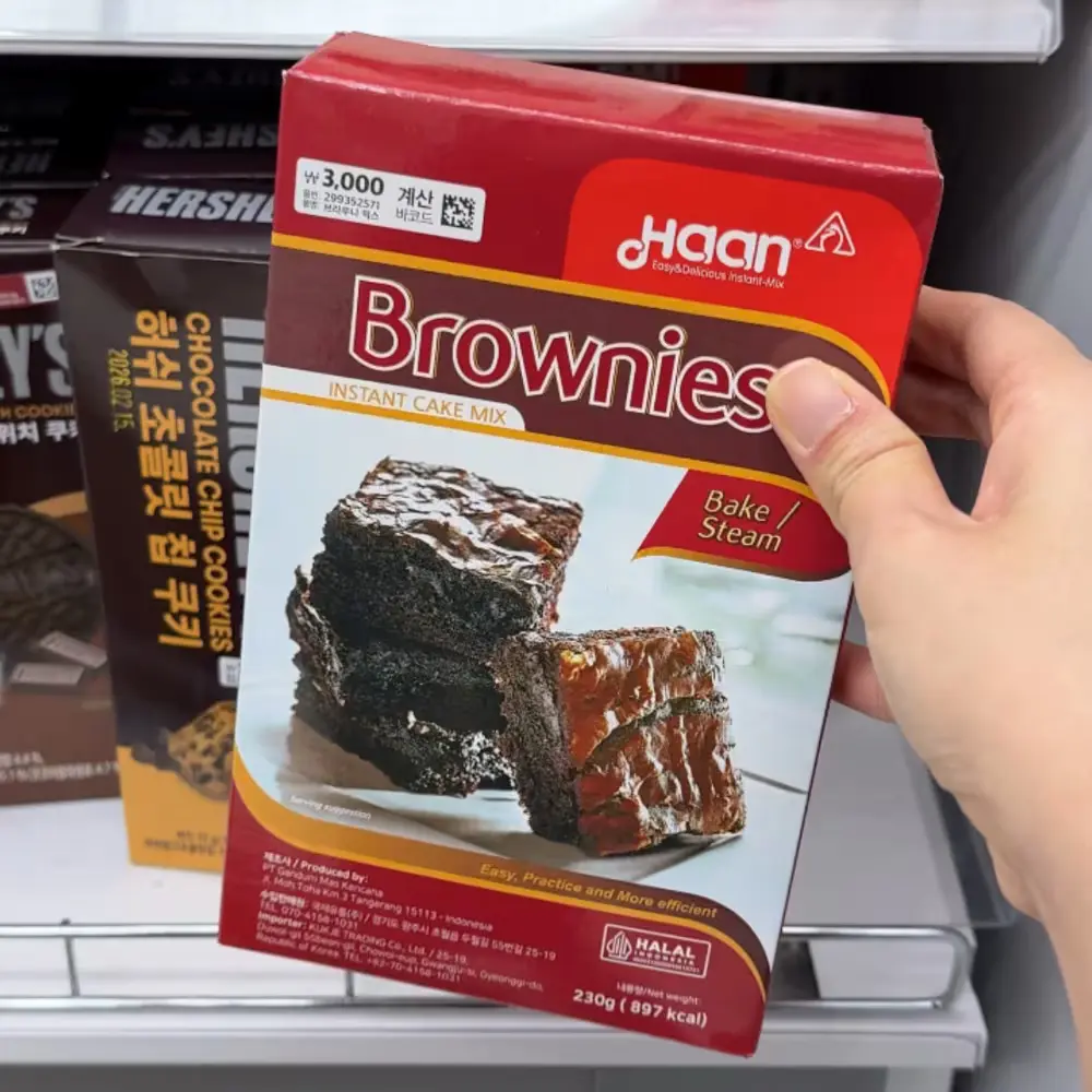 [빵야빵야 야매요리] 다이소 3,000원 브라우니 mix!!!