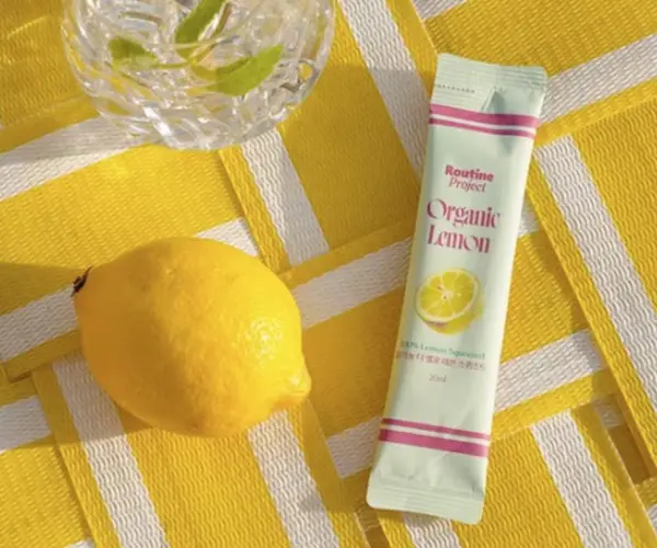 유기농 더 옐로 레몬 스퀴즈드 레몬즙 스틱형