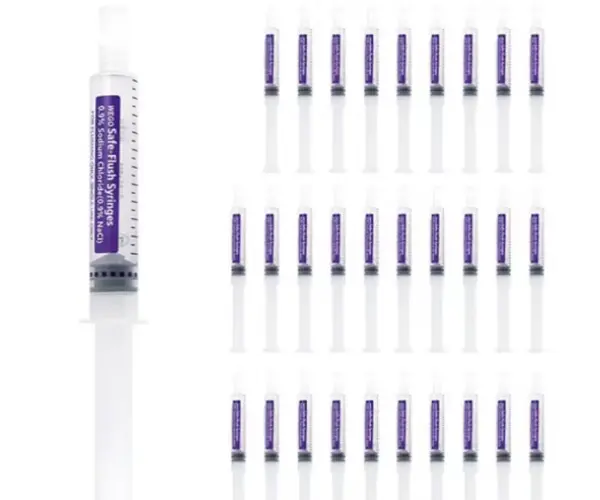 위고 일회용 멸균생리식염수 염화나트륨액 주사기형