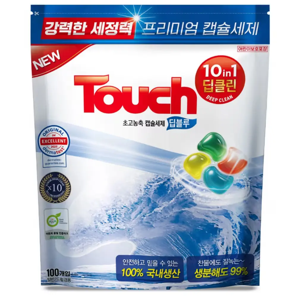 터치 프리미엄 캡슐세제 에이프릴향