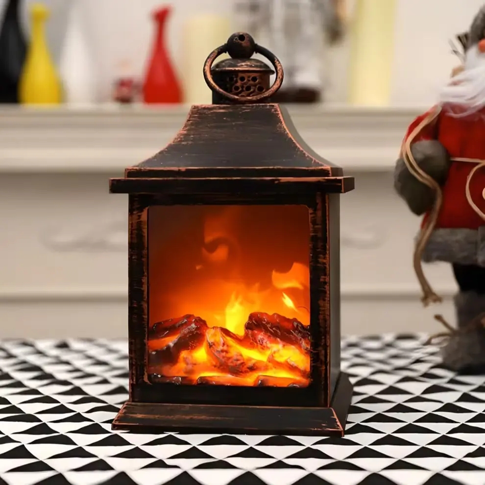 1336 불타는 무드등 불멍 LED 벽난로