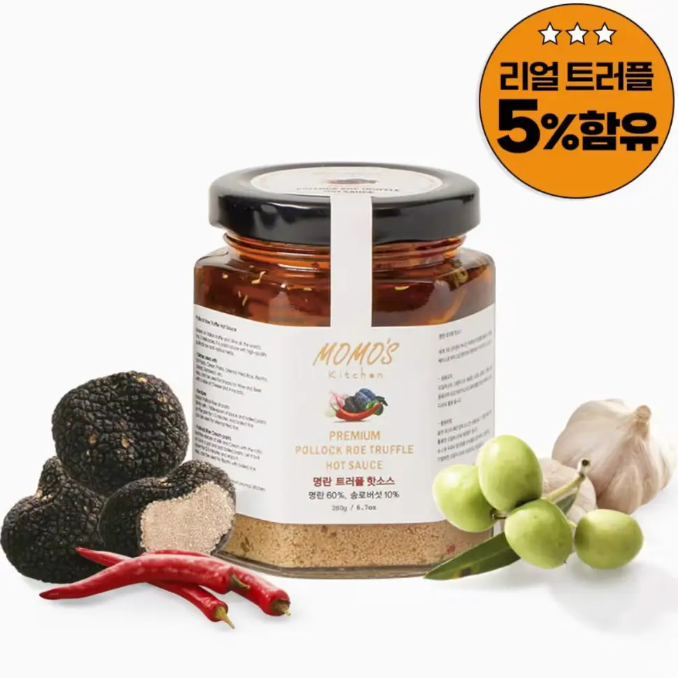 1340 모모스키친 명란 트러플 핫소스