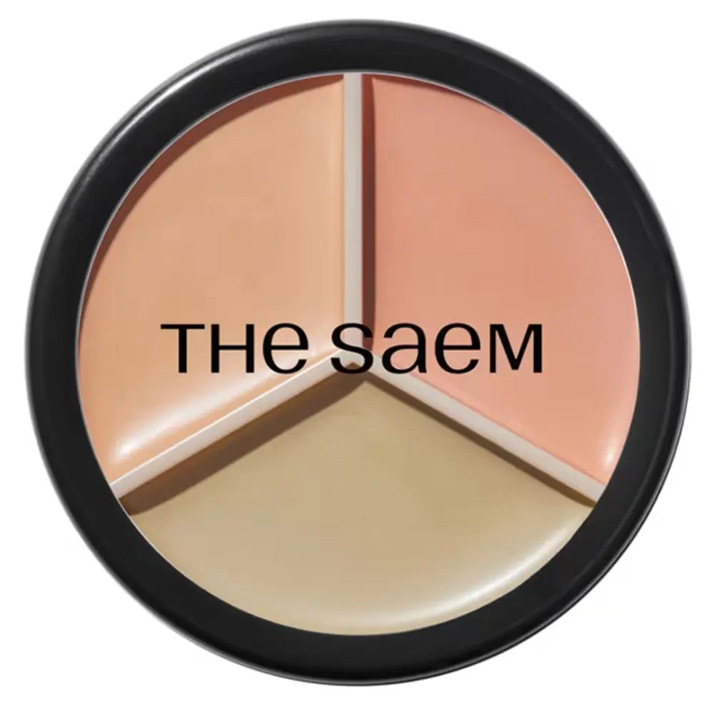 1344 더샘 커버 퍼펙션 트리플 팟 컨실러 13.5g, 01코렉트베이지