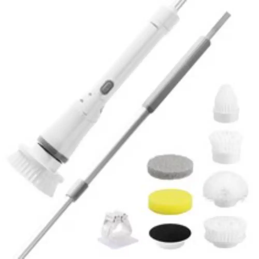 026. 무선 전동 욕실 청소기