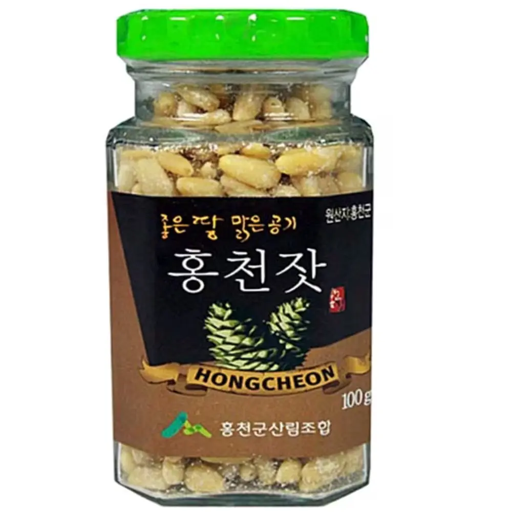 1366 홍천군산림조합 홍천 잣, 100g, 1개