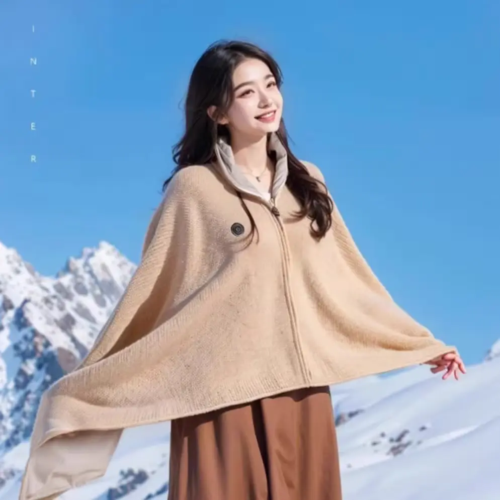 1394 겨울 온열 전기담요 케이프 보디담요