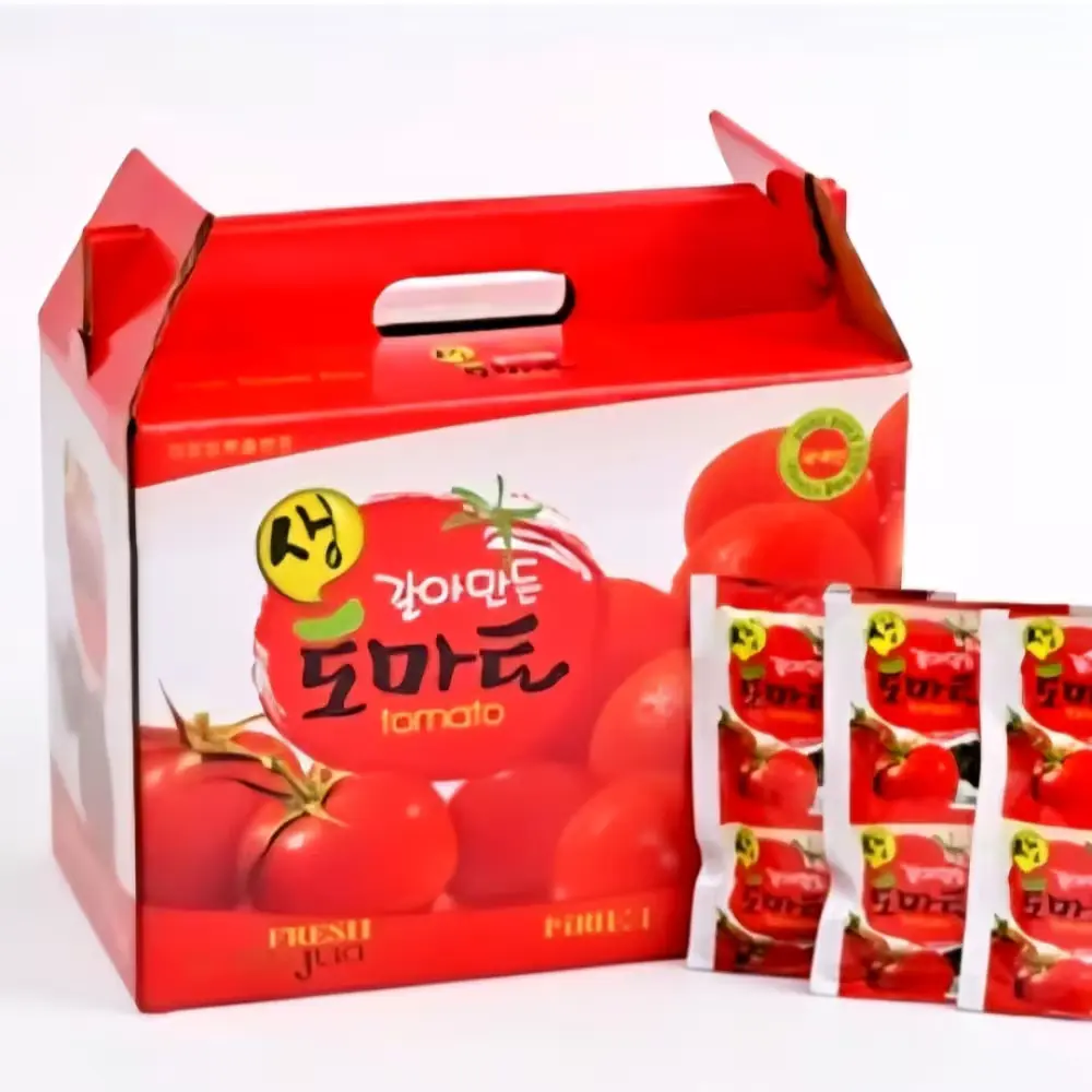 1401 통큰110ml 갈아만든 토마토쥬스 토마토즙 국내산 100%(국내산 완숙토마토)30개