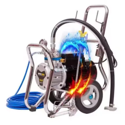 🟡172번 코팅분사기카트 대형 페인트펌프