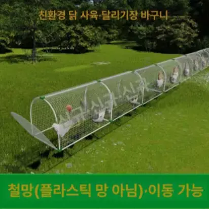 🟡185번 닭장 트랙 터널 양계 도어 캐노피