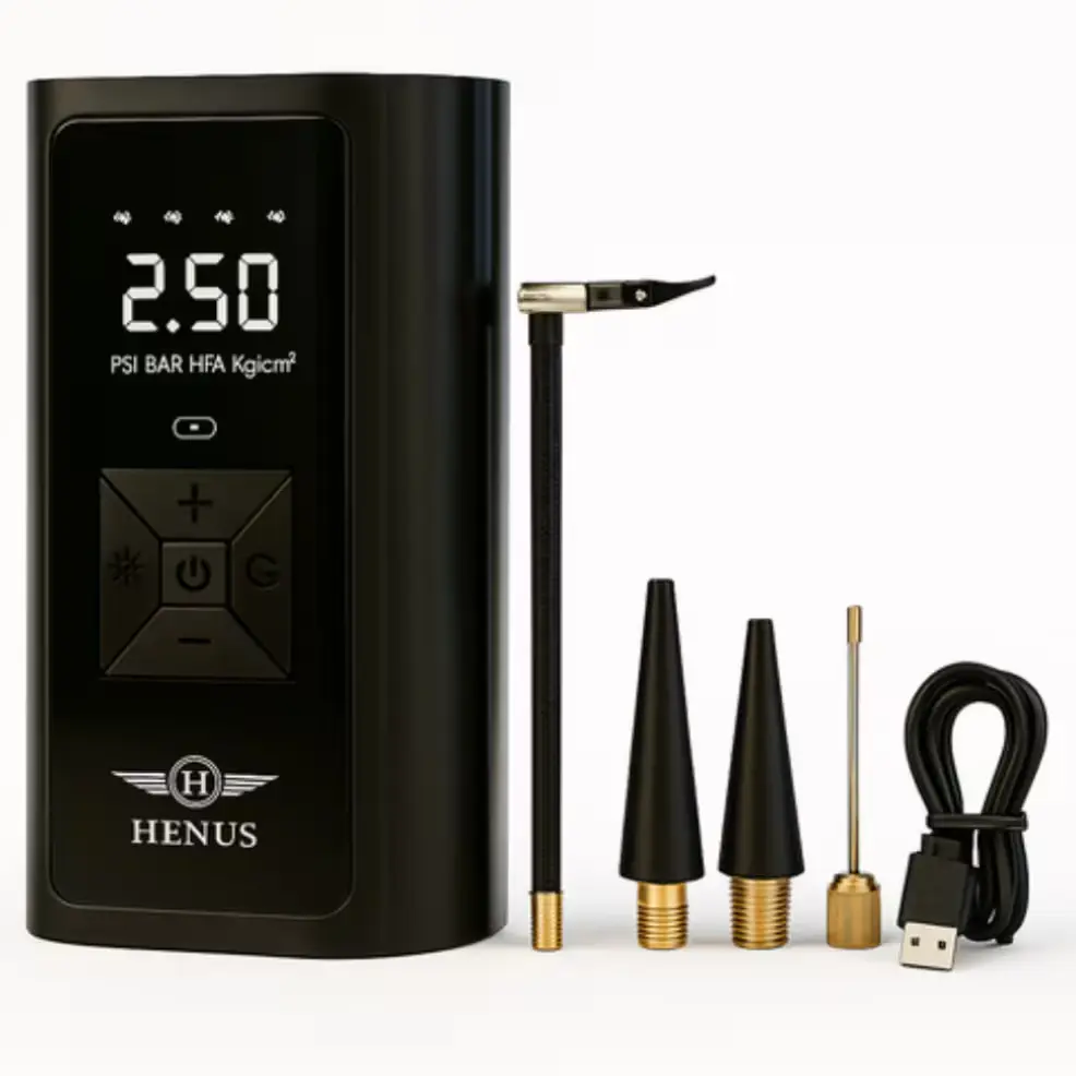 3번. 휴대용 타이어 공기압 주입기