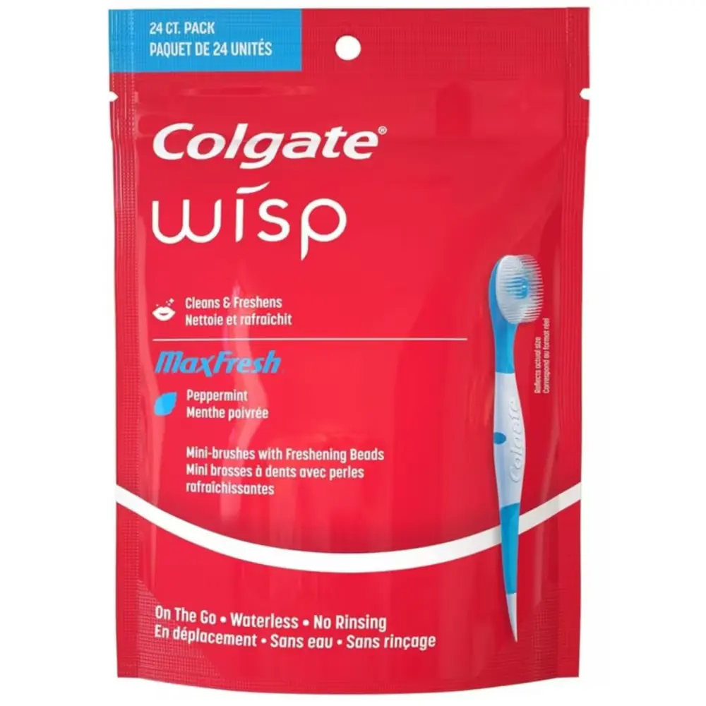 1186 콜게이트 일회용 미니 칫솔