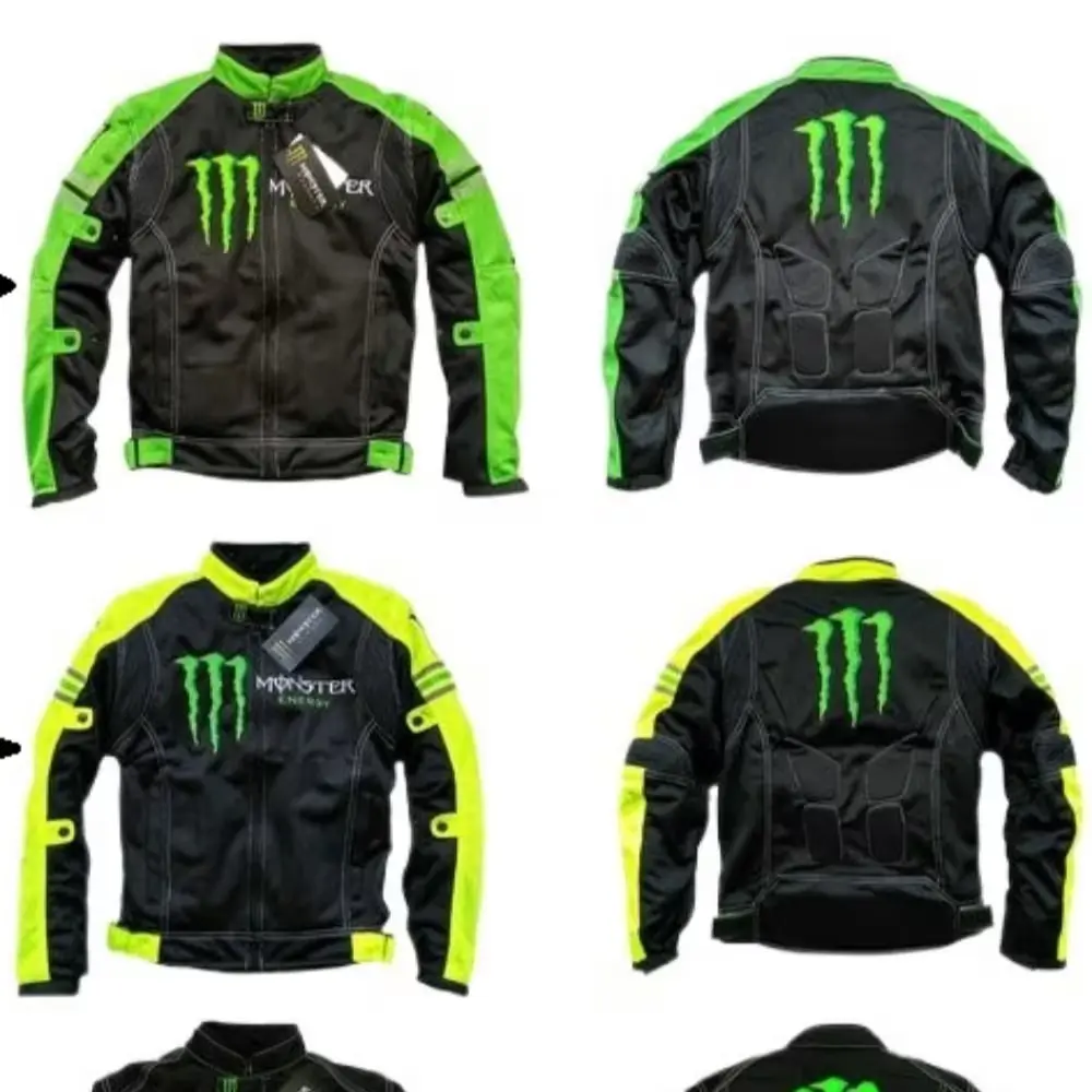 21.몬스터 에너지 오토바이 자켓 바이크 라이더 메쉬자켓 보호대