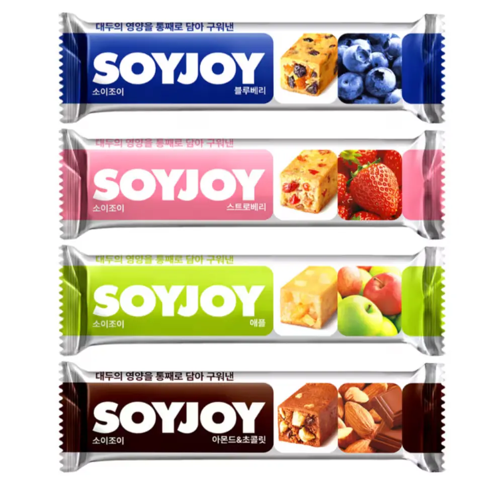 1188 소이조이 에너지바 4종 세트, 120g, 2세트