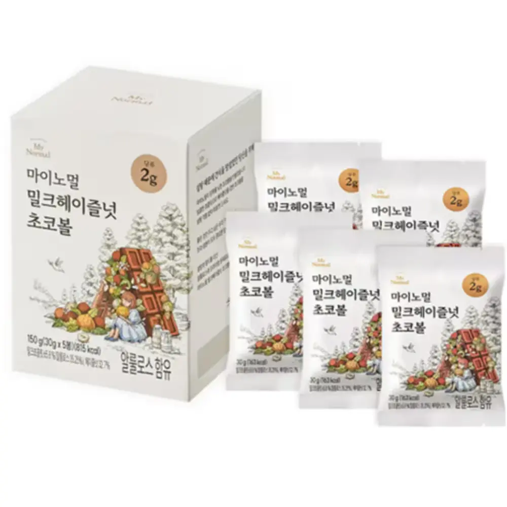 1189 마이노멀 밀크 헤이즐넛 초코볼