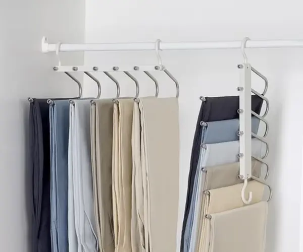 ⭐작은 드레스룸⭐접이식 바지걸이
