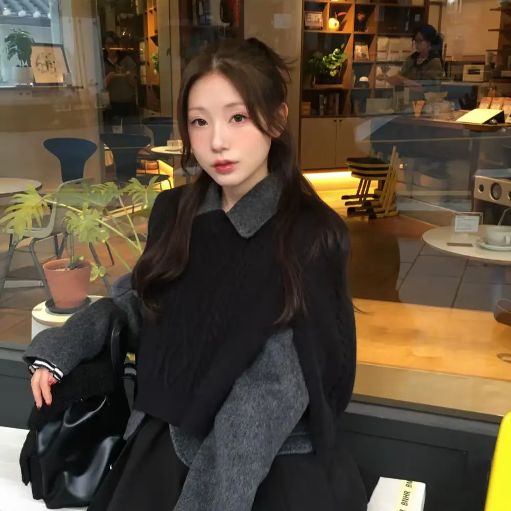 MADE 케이블 니트 숄 ೀ⋆｡˚ 🎄