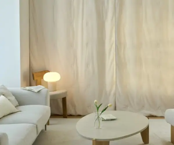 양털 방한 커튼