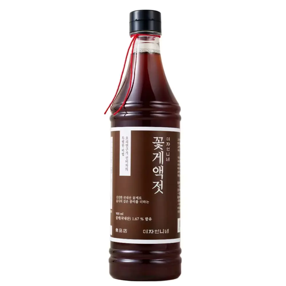 1499 미자언니네 꽃게액젓, 900ml, 1개