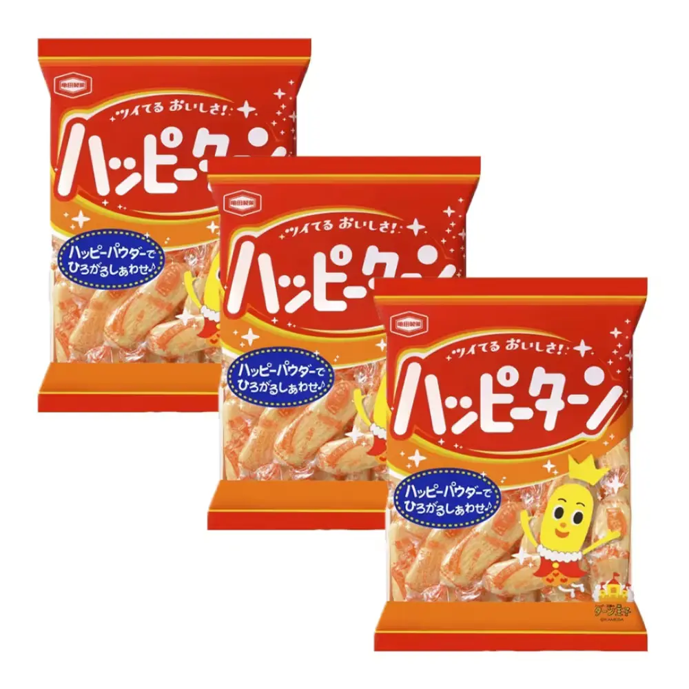 1505 카메다 제과 해피턴 96g x3봉지, 96g, 3개