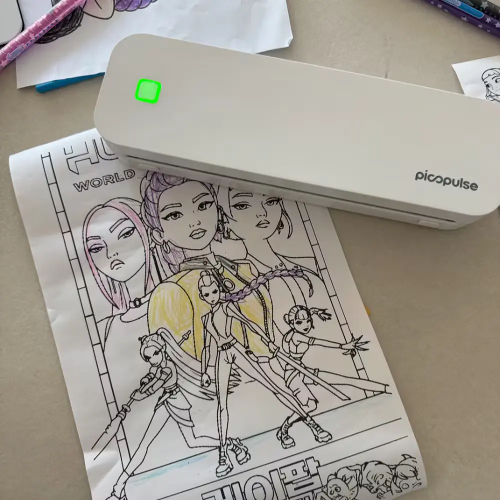 잉크필요없는 무선프린터