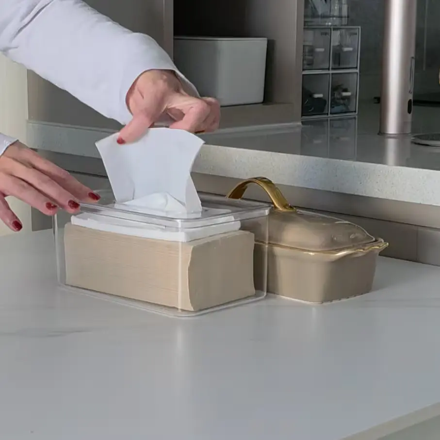 투명 티슈케이스