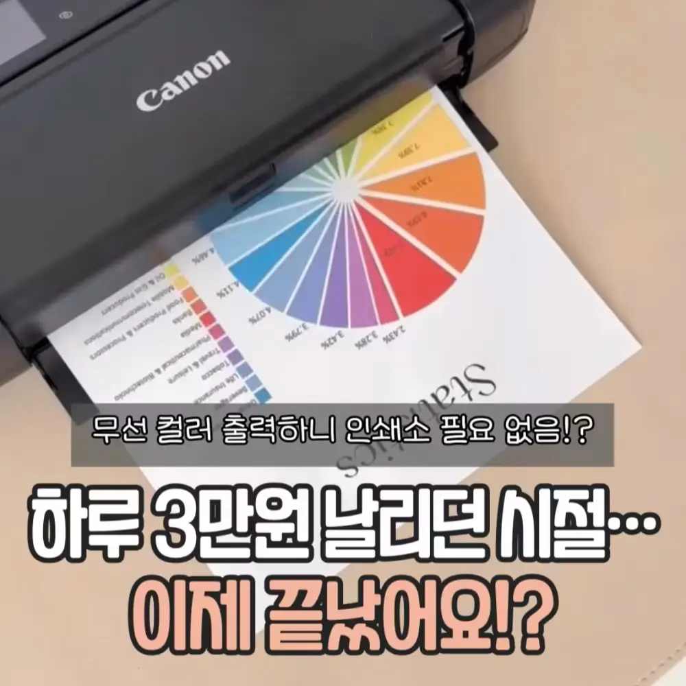 휴대용 컬러 프린터