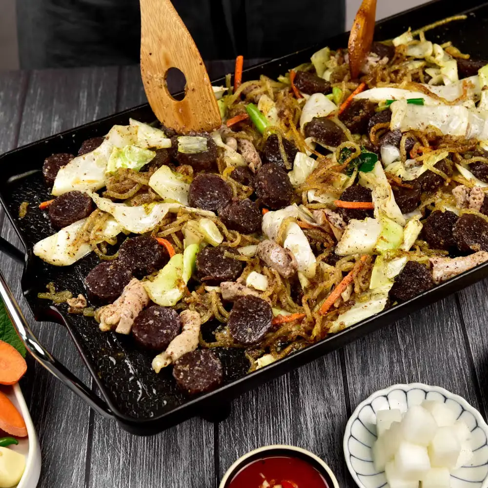 47년전통 신림동 순대곱창볶음 (백순대 & 양념순대볶음)